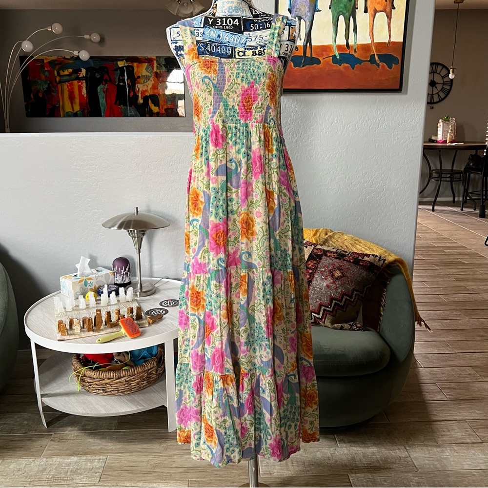 Spell Bohme Strappy Maxi Dress